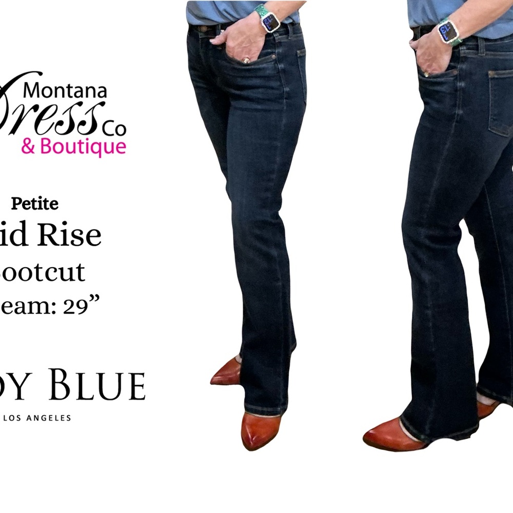 Petite Judy Blue Bootcut Jeans